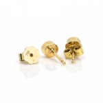 Pair of solitaire ear studs