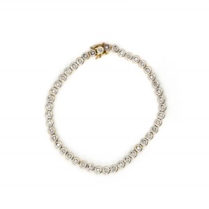Bracelet de diamants Rivière
