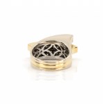 Bicolor diamond ring
