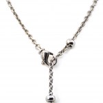 Bulgari blue topaz necklace