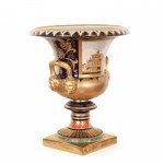 Magnificent krater vase with city views of Berlin