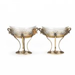 A pair of Empire-style bowls