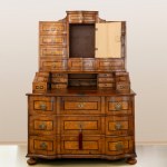 Baroque tabernacle secretary 'A trois corp.'