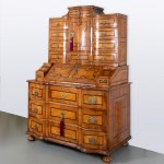 Baroque tabernacle secretary 'A trois corp.'
