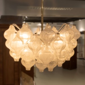 Mid-Century Deckenleuchte 'Tulipan', Entwurf von Julius Theodor Kalmár