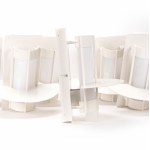 Set of Louis Poulsen wall lamps 'Saturn' type 32079, design by Joachim Lepper