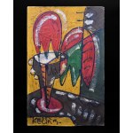 Bohumil Samuel Keciř (1904-1978), Kompozycja abstrakcyjna, ok. 1970r.