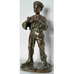 Jose Cardona Furro (1878-1923), Figurka chłopca skręcającego papierosa, ok. 1910 r.