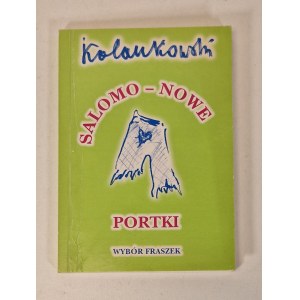 KOLANKOWSKI Jerzy - SALOMONOWE PORTKI AUTOGRAF AUTORA