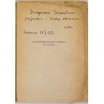 DUNIN-WĄSOWICZ Krzysztof - CZASOPIŚMIENNICTWO LUDOWE W GALICJI Dedykacja Autora