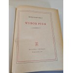 PRUS Bolesław - WYBÓR PISM [Ilustracje], wyd.1951 Zawiera m.in Lalka, Emancypantki, Faraon i inne