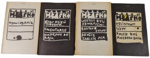 HŁASKO Marek - Utwory wybrane tom I-IV, vydáno v roce 1985