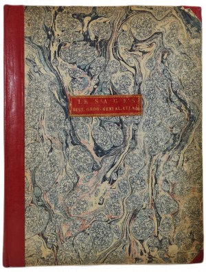 Genealogický, historický a zeměpisný atlas královských rodů v Evropě / Genealogical, Chronological, Historical, and Geographical Atlas Exibiting all the Royal Families in Europe, vyd. 1801