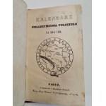 [MICKIEWICZ] KALENDARZ PIELGRZYMSTWA POLSKIEGO NA ROK 1839 [MICKIEWICZ]