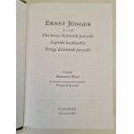 JÜNGER Ernst - PROMIENIOWANIA Pierwszy dziennik paryski, Zapiski Kaukaskie, Drugi dziennik paryski, WYDANIE 1 z 2004 roku