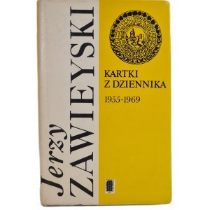ZAWIEYSKI Jerzy - KARTKI Z DZIENNIKA 1955-1969, wyd.1983 [fotografie]