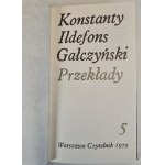 GAŁCZYŃSKI Konstanty Ildefons - DZIEŁA Tom I-V