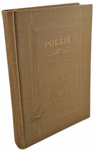 KONOPNICKA Maria - POEZJE, vyd.1954 [ilustroval Mieczysław Piotrowski].