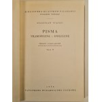 STASZIC Stanisław - PISMA Filozoficzne i Społeczne Tom I-II, Wydanie 1 z 1954 roku