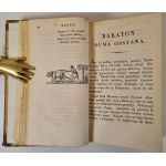 BRODZIŃSKI Kazimierz - PISMA Tom I Rozne Poezye, wyd.1821 [ryciny]