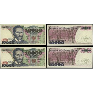 Polsko, sada: 2 x 10 000 zlotých, 1.02.1987
