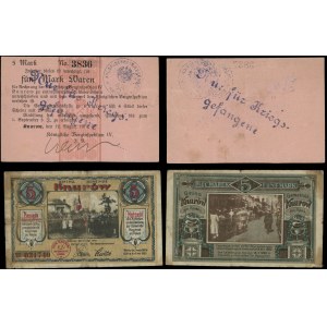 Śląsk, zestaw 2 bonów, 1914-1923
