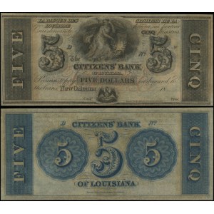 Spojené státy americké (USA), 5 dolarů, 18... (c. 1850-1860)