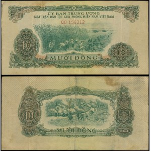 Jižní Vietnam, 10 dongů, (1968)