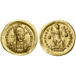 Římská říše, solidus, (408-420), Konstantinopol