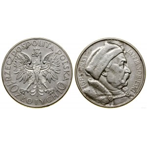 Polsko, 10 zlotých, 1933, Varšava