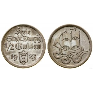 Polsko, 1/2 gulden, 1923, Utrecht