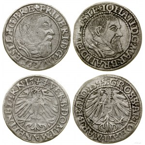 Związane historycznie z Polską, lot 2 x grosz