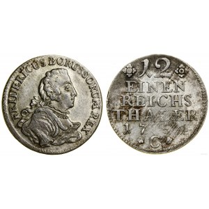 Německo, 1/12 tolaru, 1754 C, Kleve