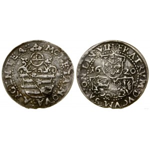 Niemcy, 3 batzeny kiperowe, 1620 CVL, Weimar