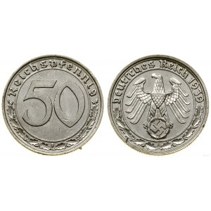 Niemcy, 50 fenigów, 1939 A, Berlin