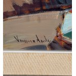 Vincenzo Aprile, Parasols à Capri - Vincenzo Aprile