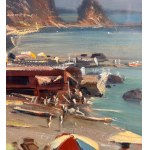 Vincenzo Aprile, Parasols à Capri - Vincenzo Aprile