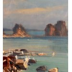 Vincenzo Aprile, Parasols à Capri - Vincenzo Aprile