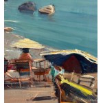 Vincenzo Aprile, Parasols à Capri - Vincenzo Aprile