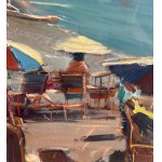 Vincenzo Aprile, Parasols à Capri - Vincenzo Aprile
