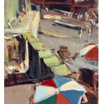 Vincenzo Aprile, Parasols à Capri - Vincenzo Aprile