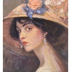 ANONIMO, Woman with a hat