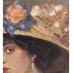 ANONIMO, Woman with a hat