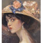 ANONIMO, Woman with a hat