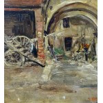 UNIDENTIFIED SIGNATURE, Country farmhouse