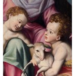 ANONIMO, Virgin Mary with Jesus and Saint John the Baptist