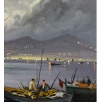 Antonio Gagliardi, Veduta del mare napoletano - Antonio Gagliardi
