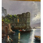Antonio Gagliardi, Veduta del mare napoletano - Antonio Gagliardi