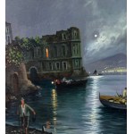 Antonio Gagliardi, Veduta del mare napoletano - Antonio Gagliardi