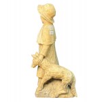 UNIDENTIFIED SIGNATURE, Shepherd with a dog